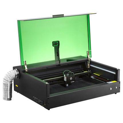 Laser Engraver, 20W, Laser Engraving and Cutting Machine with Enclosure Camera, Laser Cutter, 36000 mm/min, 500 x 320 mm Working Area, for Wood, Leather, Glass, Paper, Certain Metal, Class 1