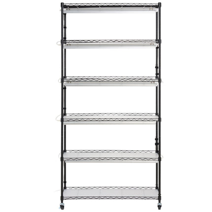 VEVOR Plant Stand with Grow Light 6 Tiers 180W 180 cm  Indoor Plant Grow Shelf