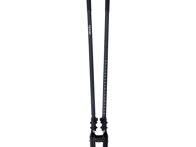 VEVOR Post Hole Digger, Heavy Duty Post Hole Digger with Fiberglass Handle, Manual Hole Digger with Scale Markings and Metal Blade, Post Hole Digger Tool for Digging Gardening and Outdoors, 1460 mm