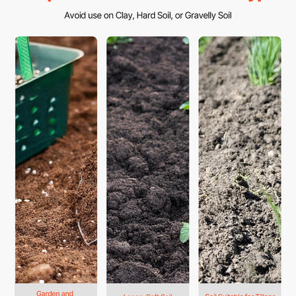 VEVOR Post Hole Digger, Heavy Duty Post Hole Digger with Fiberglass Handle, Manual Hole Digger with Scale Markings and Metal Blade, Post Hole Digger Tool for Digging Gardening and Outdoors, 1460 mm