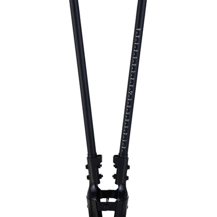 VEVOR Post Hole Digger, Heavy Duty Post Hole Digger with Fiberglass Handle, Manual Hole Digger with Scale Markings and Metal Blade, Post Hole Digger Tool for Digging Gardening and Outdoors, 1460 mm