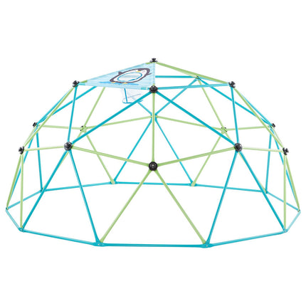 Climbing Dome, 305cm Geometric Dome Climber for Kids, 453kg Loading Jungle Gym Playground with Octopus Net & 2 Basketballs, Easy-Assembly Outdoor Backyard Climbing Toys - Gift for Boys Girls