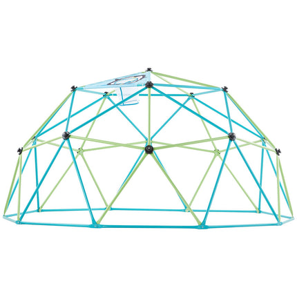 Climbing Dome, 305cm Geometric Dome Climber for Kids, 453kg Loading Jungle Gym Playground with Octopus Net & 2 Basketballs, Easy-Assembly Outdoor Backyard Climbing Toys - Gift for Boys Girls