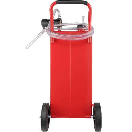 30 Gallon Fuel Caddy Portable Storage Tank 23.5 L/min with 180W Pump