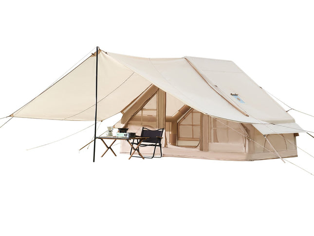 VEVOR Inflatable Tents for Camping, 3-5 Person Easy Setup Blow up Tent with Hand Pump