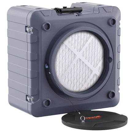 VEVOR Air Scrubber with 3-Stage Filtration, Stackable Negative Air Machine 800 CFM, Air Cleaner with MERV10, Carbon, H13 HEPA, for Home, Industrial and Commercial Use