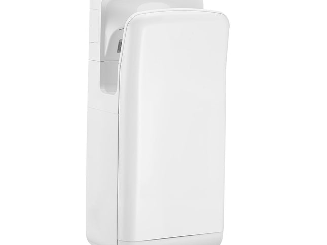 Vertical Hand Dryer, Hand Dryers with HEPA Filter, 19000 RPM High-Speed Motor, Dual-Side Airflow, ABS Sturdy Automatic Air Wall Mount Fast Drying for Commercial Bathrooms Modern Home, White