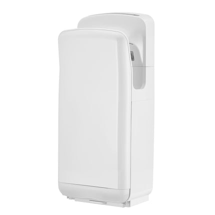 Vertical Hand Dryer, Hand Dryers with HEPA Filter, 19000 RPM High-Speed Motor, Dual-Side Airflow, ABS Sturdy Automatic Air Wall Mount Fast Drying for Commercial Bathrooms Modern Home, White