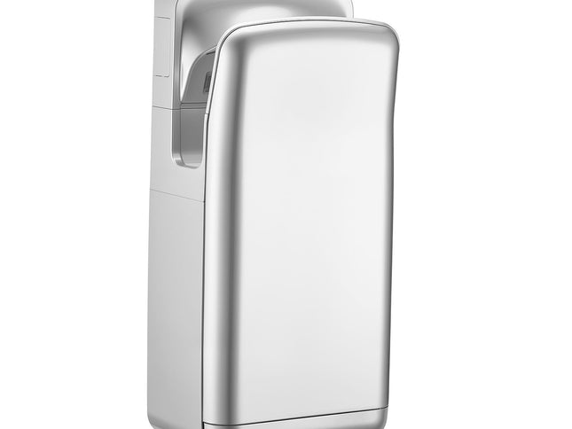 Vertical Hand Dryer, Hand Dryers with HEPA Filter, 19000 RPM High-Speed Motor, Dual-Side Airflow, ABS Sturdy Automatic Air Wall Mount Fast Drying for Commercial Bathrooms Modern Home, Silver