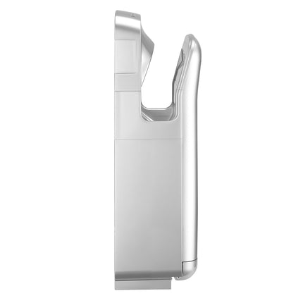 Vertical Hand Dryer, Hand Dryers with HEPA Filter, 19000 RPM High-Speed Motor, Dual-Side Airflow, ABS Sturdy Automatic Air Wall Mount Fast Drying for Commercial Bathrooms Modern Home, Silver