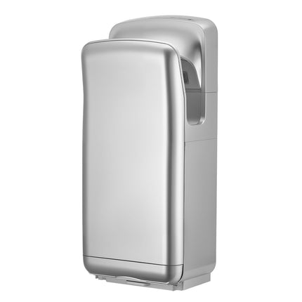 Vertical Hand Dryer, Hand Dryers with HEPA Filter, 19000 RPM High-Speed Motor, Dual-Side Airflow, ABS Sturdy Automatic Air Wall Mount Fast Drying for Commercial Bathrooms Modern Home, Silver