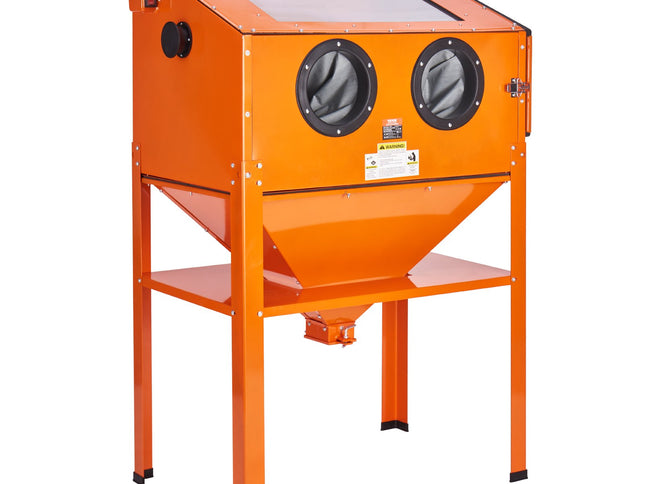 VEVOR 60 Gallon Sand Blasting Cabinet with Stand with Blasting Gun & 4 Nozzles