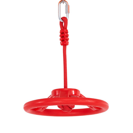 VEVOR Ninja Warrior Obstacle Course for Kids, 15.24 m Weatherproof Slacklines, 500lbs Weight Capacity Monkey Line, Outdoor Playset Equipment, Backyard Toys Training Equipment Set with 10 Obstacles