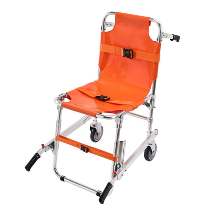 Foldable Aluminium Emergency Stair Evacuation Chair ‚Äì 2 Wheels, 159kg Capacity