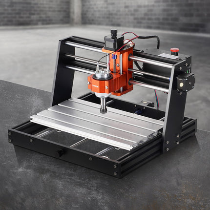CNC Router Machine, 120W, 3 Axis GRBL Control Wood Engraving Carving Milling Machine Kit, 11.81¬†x 7.87¬†x 2.83 in / 300¬†x 200¬†x 72¬†mm Working Area 1200 RPM for Wood Acrylic MDF PVC Plastic Foam