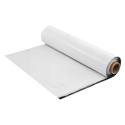 14 Mil Plastic Sheeting Heavy Duty 10' x 100', Thick Plastic Sheeting Roll, Plastic Drop Cloth Painters Tarp Covering for Crawl Space Vapor Barrier, Black and White Double-Sided, Multi-Purpose