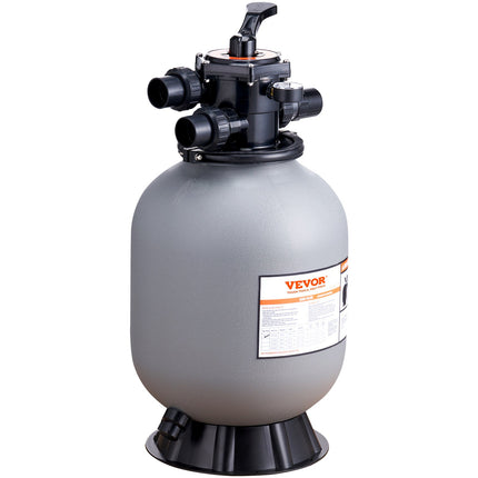 Swimming Pool Sand Filter with 7-Way Valve ‚Äì 16in/406.4mm, Up to 35 GPM