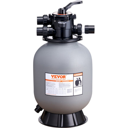 Swimming Pool Sand Filter with 7-Way Valve ‚Äì 16in/406.4mm, Up to 35 GPM