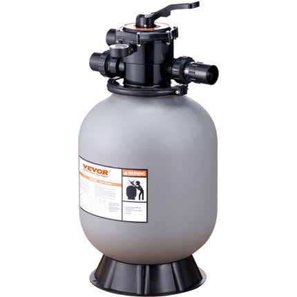Swimming Pool Sand Filter with 7-Way Valve ‚Äì 16in/406.4mm, Up to 35 GPM