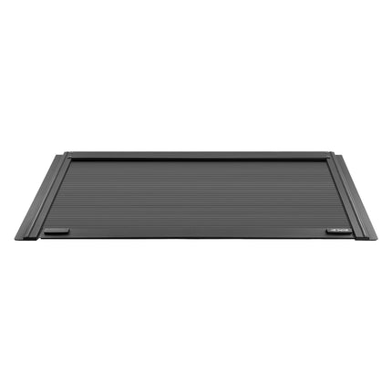 Retractable Tonneau Cover, 5.7 ft Hard Retractable Tonneau Cover with Built-in Drainage Pipe for 2009-2024 Dodge Ram 1500 Crew Cab, Customized Hard Tonneau Cover with Double-Lock & T-Slot