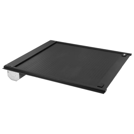Retractable Tonneau Cover, 5.7 ft Hard Retractable Tonneau Cover with Built-in Drainage Pipe for 2009-2024 Dodge Ram 1500 Crew Cab, Customized Hard Tonneau Cover with Double-Lock & T-Slot