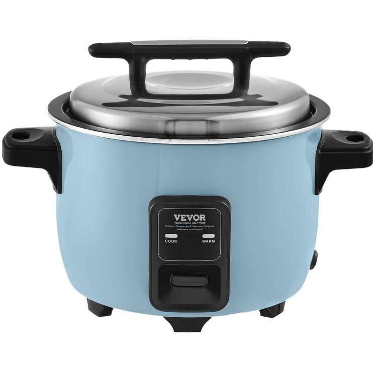 Commercial Rice Cooker, 60-Cup Rice Cooker, 13 Liter Large Rice Cooker and Warmer with Nonstick Inner Pot, Fast Cooking and 24-Hour Keep Warm, with Rice Cup and Paddle, for Restaurant