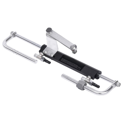 Hydraulic Steering Kit 90HP Hydraulic Outboard Steering Kit with Helm Pump Cylinder Marine Steering System Kit