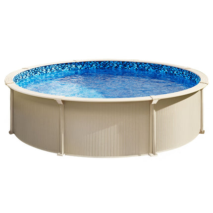 21-ft Round Above Ground Pool Liner, Unibead Pool Liners, Standard Gauge, 52inch Wall Height, Designed for Steel Sided Above-Ground Swimming Pools
