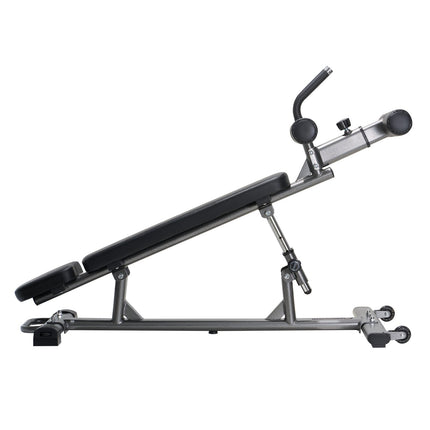 Sit Up Bench, Decline Ab Bench with Reverse Crunch Handle, with 4 Adjustable Height Settings, Heavy Duty Steel, 454 kg Capacity, for Home Gym Workouts, Strength Training, Full Body Muscles