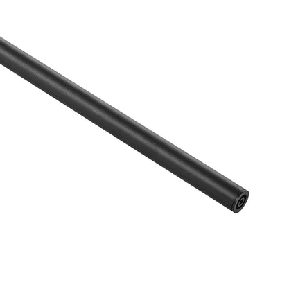 Staircase Balusters 101 Pack, 32 In Aluminum Stair Balusters, 3/4 In Water-Proof Round Metal Spindle Railing, Hollow Deck Railing with Rail Caps & Screws for Stairs, Porch, Patio, Fence, Black