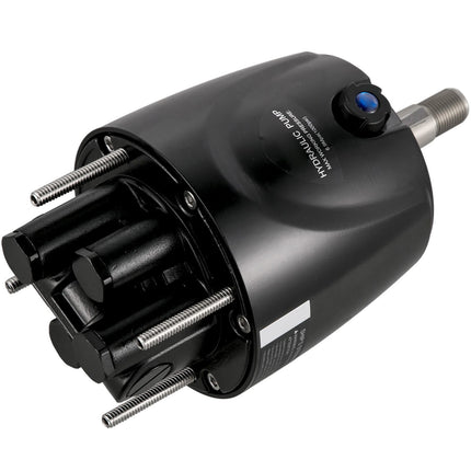 Hydraulic Boat Steering Kit, 300HP Hydraulic Steering Kit Helm Pump, Cylinder, Wheel, 24 Feet Hose Hydraulic Steering Seal Kit, Corrosion-Resistant Boat Steering System Marine Steering Kit