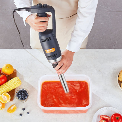 Commercial Variable-Speed Immersion Blender, Stainless Steel Blade ‚Äì 350W, 12in