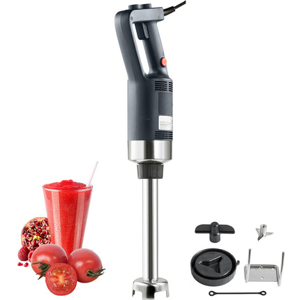 Commercial Variable-Speed Immersion Blender with 304 Stainless Steel Blade ‚Äì 750W, 12in