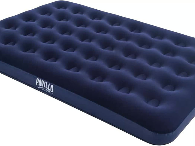 Bestway 1.91m x 1.37m x 22cm Air Mattress Full Inflatable Air Bed Indoor/Outdoor Heavy Duty Durable Camping