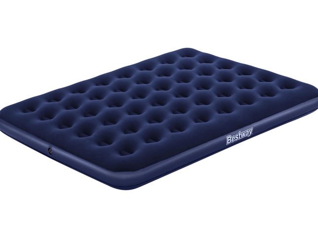 Bestway 2.03m x 1.52m x 22cm Air Mattress Queen Inflatable Air Bed Indoor/Outdoor Heavy Duty Durable Camping