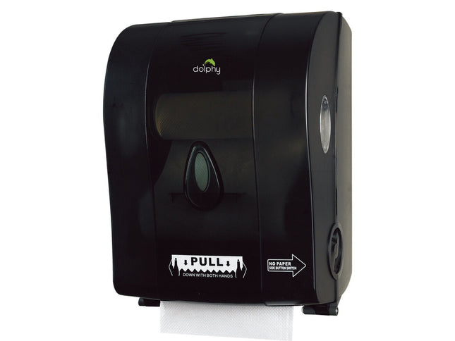 Semi-Autocut Paper Towel Dispenser-Black