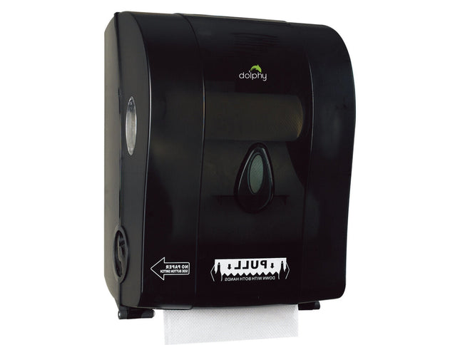 Semi-Autocut Paper Towel Dispenser-Black