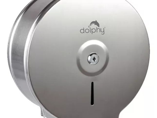 Stainless Steel Jumbo Toilet Paper Roll Dispenser