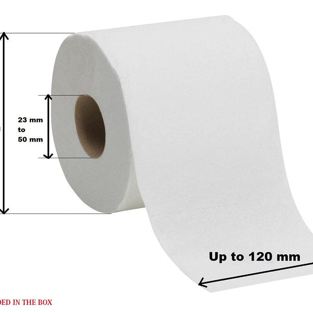 Stainless Steel Twin Toilet Roll Holder with Shelf