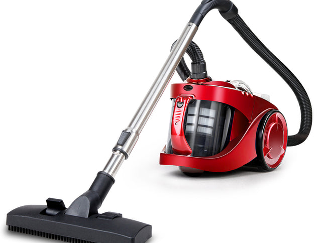 Devanti 2200W Bagless Vacuum Cleaner Red