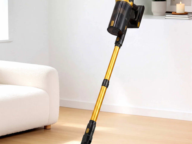 DEVANTI 30000Pa Cordless Stick Vacuum Cleaner 4-in-1 Handheld Vac, Gold