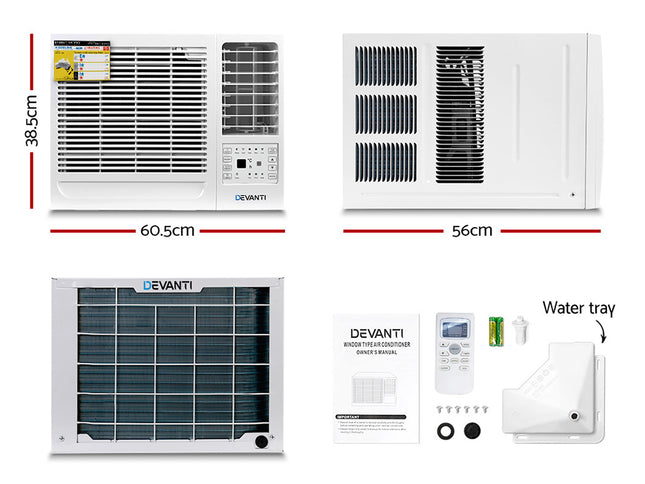 Devanti Window Air Conditioner 2.7kW