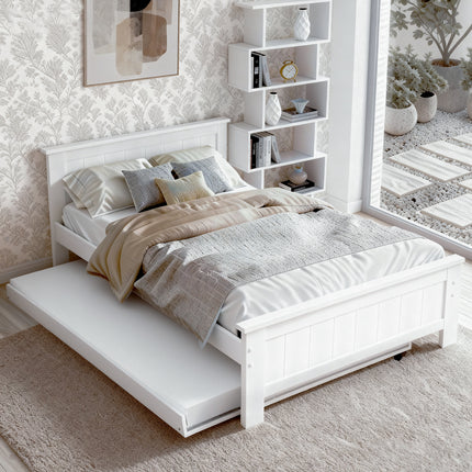 Artiss Bed Frame King Single and Bookshelf