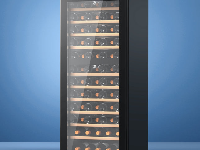 Devanti Wine Fridge Cooler Compressor Dual Zone 80 Bottles