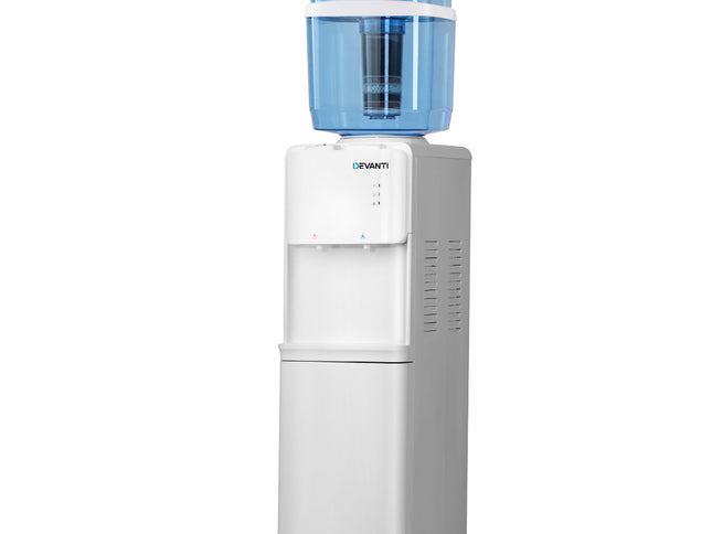 Devanti Water Cooler Dispenser Stand 22L Bottle White