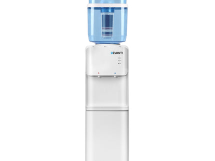 Devanti Water Cooler Dispenser Stand 22L Bottle White