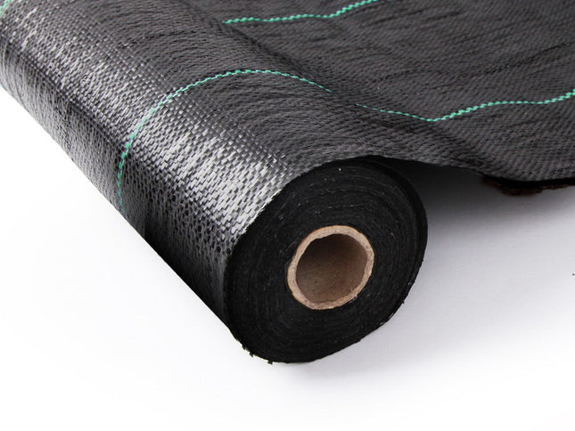 Instahut 1.83x100m Weed Mat Woven Fabric Weed Mat Control Matting Garden Plant