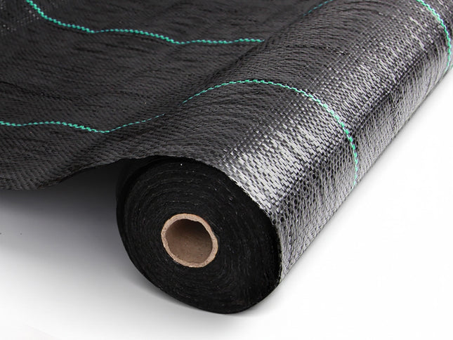 Instahut 2x50m Weed Mat 110GSM Weed Control Mat Plant