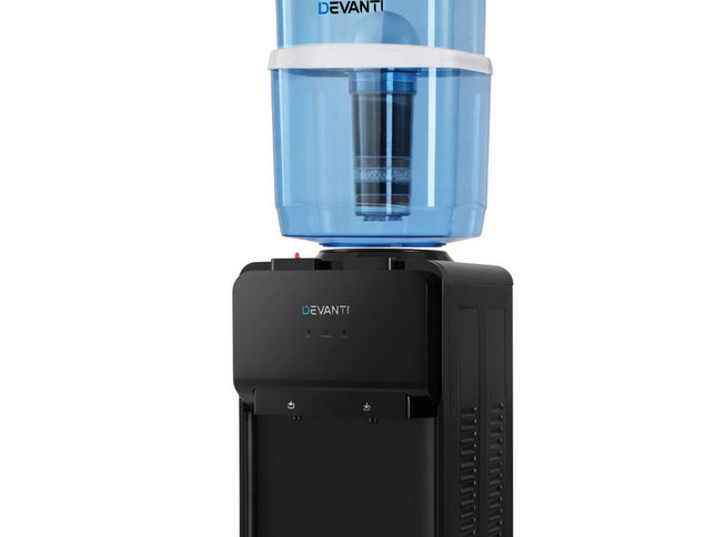 Devanti Water Cooler Dispenser Bench Top 22L Black
