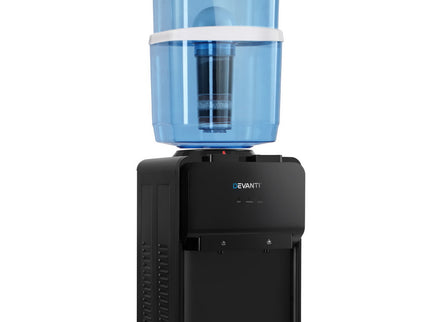 Devanti Water Cooler Dispenser Bench Top 22L Black